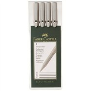 faber-castell 166004 rotulador de punta fina 4 pieza(s)