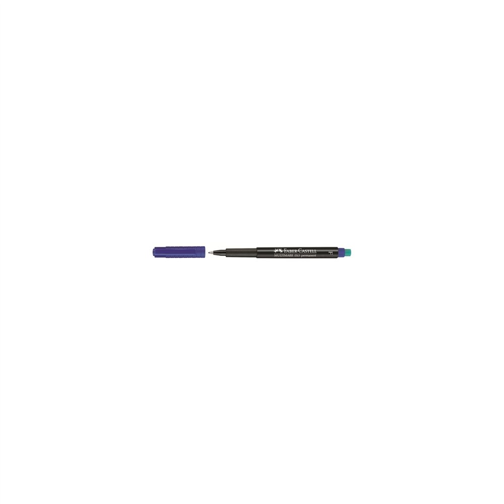Faber-castell multimark marcador permanente azul 1 pieza(s)