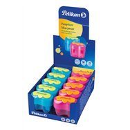 Pelikan 700696 sacapuntas sacapuntas manual azul rosa