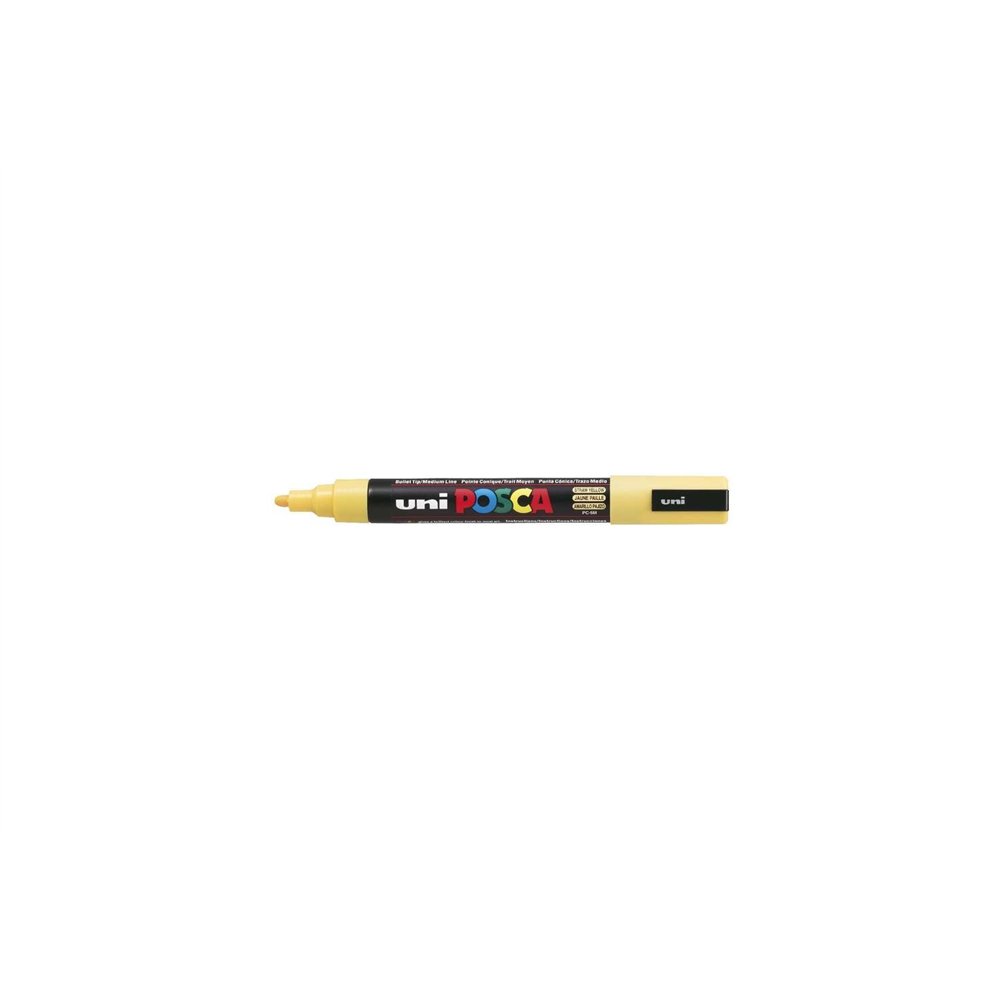 Posca uni pc-5m marcador 1 pieza(s) punta redonda amarillo