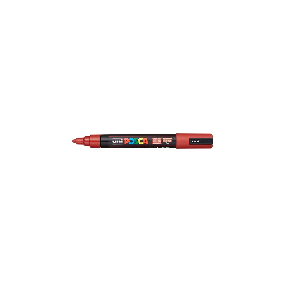 Posca pc-5m rojo rubí