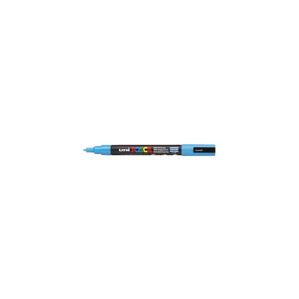 POSCA uni PC-3M marcador 1 pieza(s) Punta redonda Azul