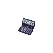casio sl-100ver calculadora bolsillo pantalla de calculadora azul