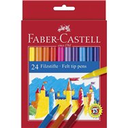 faber-castell 8591272000666 rotulador para colorear 24 piezas