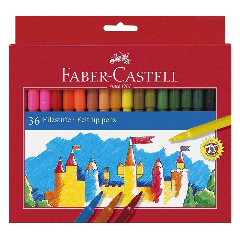 Faber-castell 8591272000673 rotulador para colorear 36 piezas