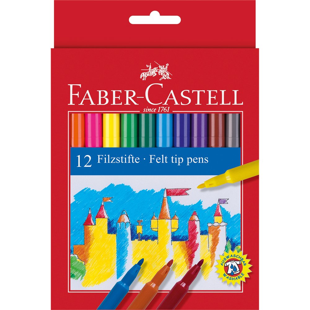 Faber-castell 554212 rotulador multicolor 12 pieza(s)
