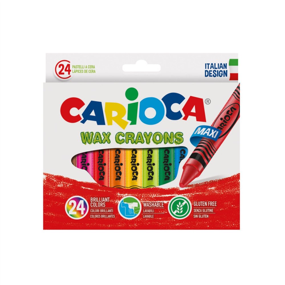 Carioca ceras maxi 24 pieza(s)