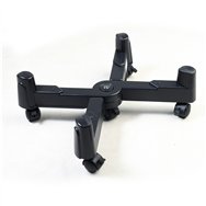ewent soporte ajustable en x con ruedas para cpu