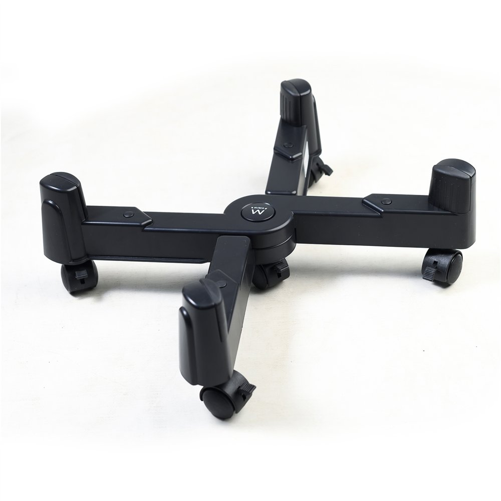 Ewent soporte ajustable en x con ruedas para cpu