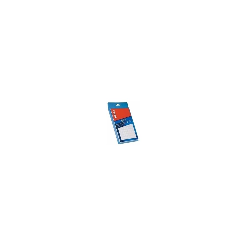 Apli labels a5 printwrite 8 x 12mm etiqueta autoadhesiva blanco 3825 pieza(s)
