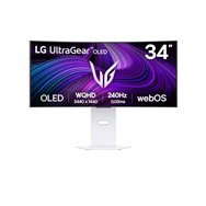 Lg 34gx90sa-w pantalla para pc 864 cm (34) 3440 x 1440 pixeles wide quad hd oled blanco