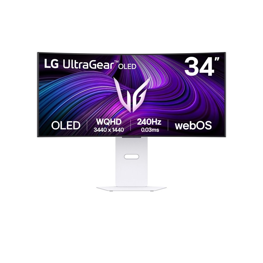 Lg 34gx90sa-w pantalla para pc 864 cm (34) 3440 x 1440 pixeles wide quad hd oled blanco