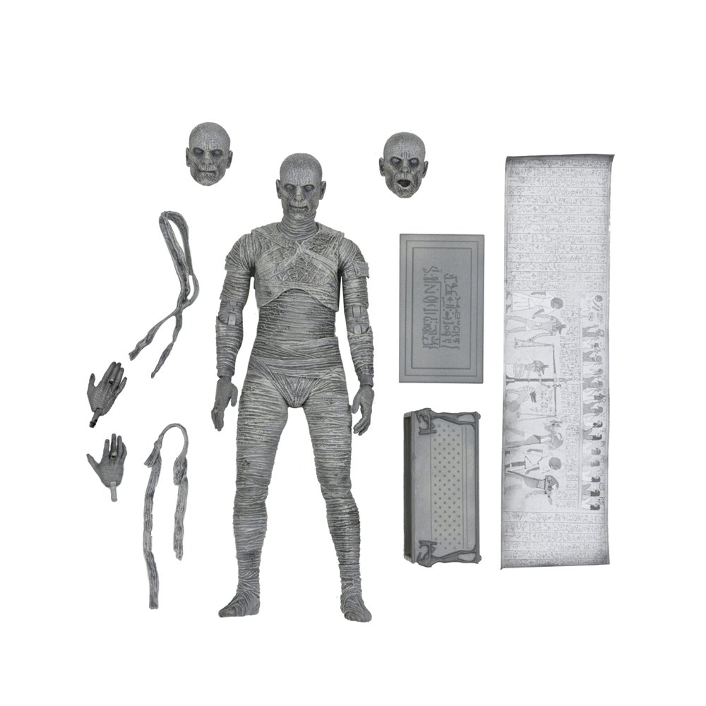 Neca ultimate mummy (black  white)