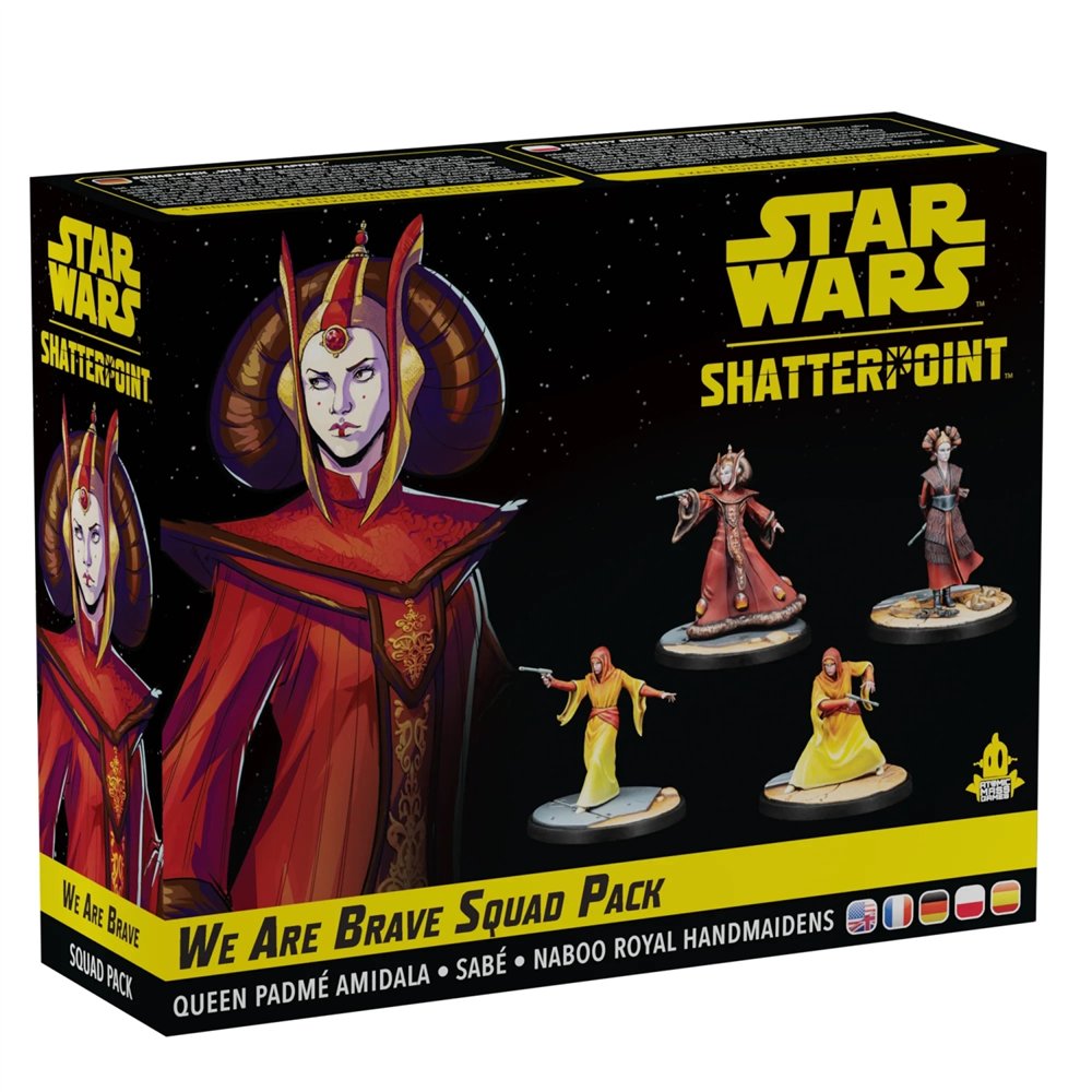 Atomic mass games star wars shatterpoint - we are brave squad pack figura