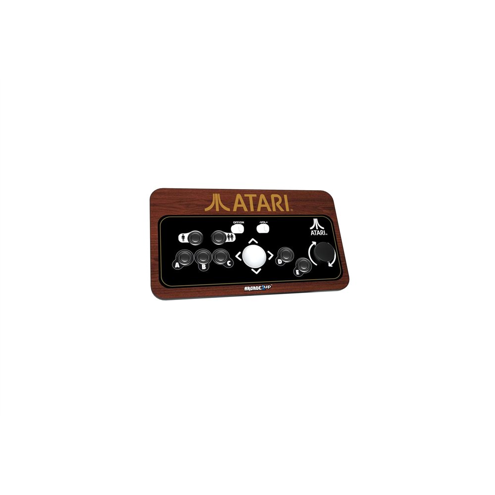 Arcade1up atari couchcade negro marrón blanco