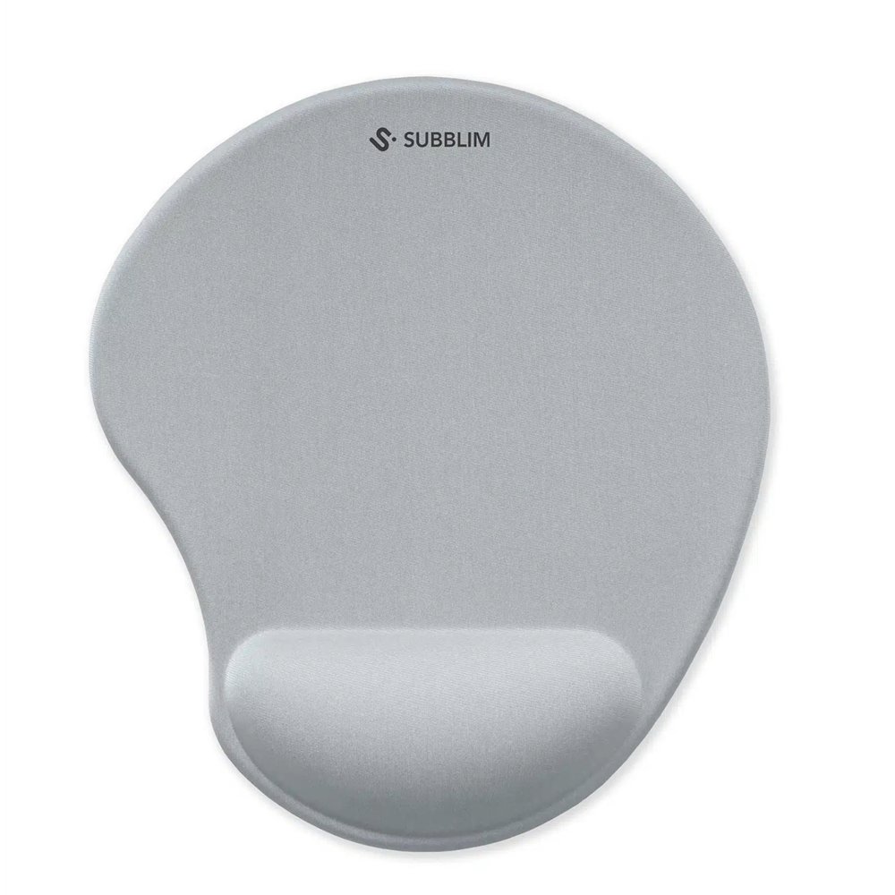 Subblim submp-04e051 alfombrilla para ratón plata
