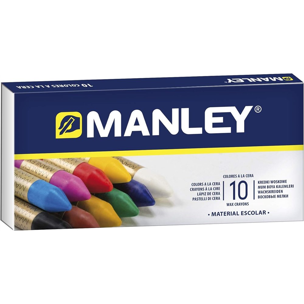 Manley estuche 10 ceras