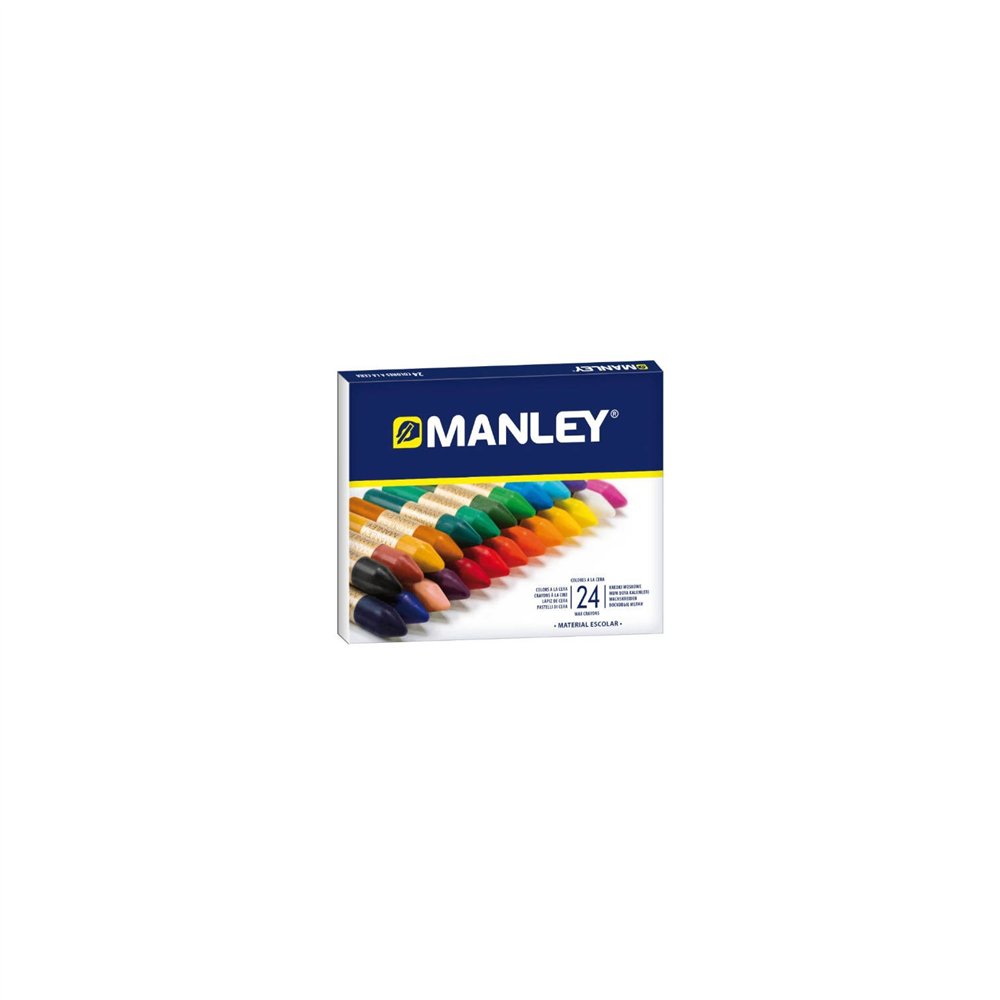 Manley estuche 24 ceras