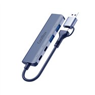 Coolbox hub4 lite usb-c/a 4 puertos 2usb-c y 2usb-a 32 gen1 aluminio