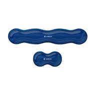 Subblim submp-04e060 descansa muñecas poliuretano (pu) silicona azul