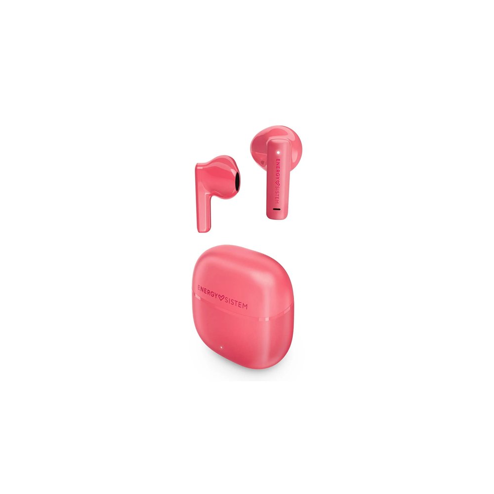 Energy sistem streetmusic auriculares true wireless stereo (tws) dentro de oído llamadas/música usb tipo c bluetooth rosa