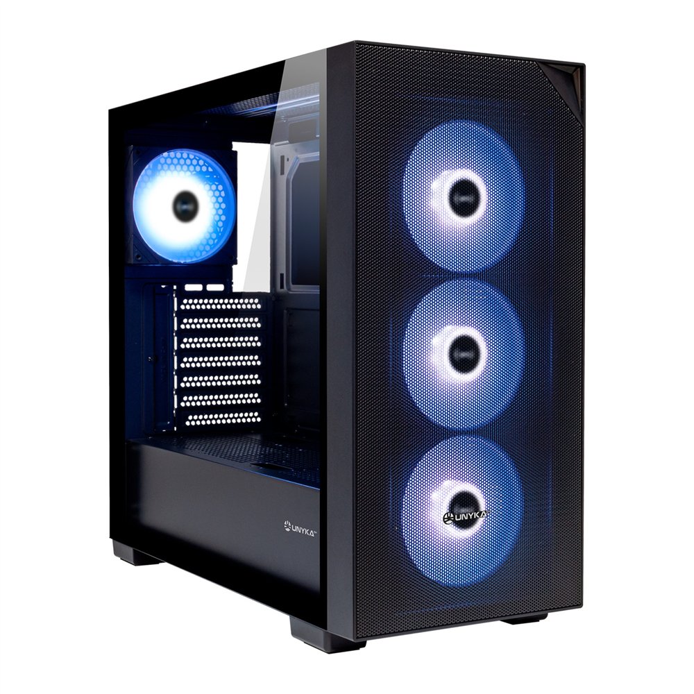 Unykach caja atx revelat mesh black