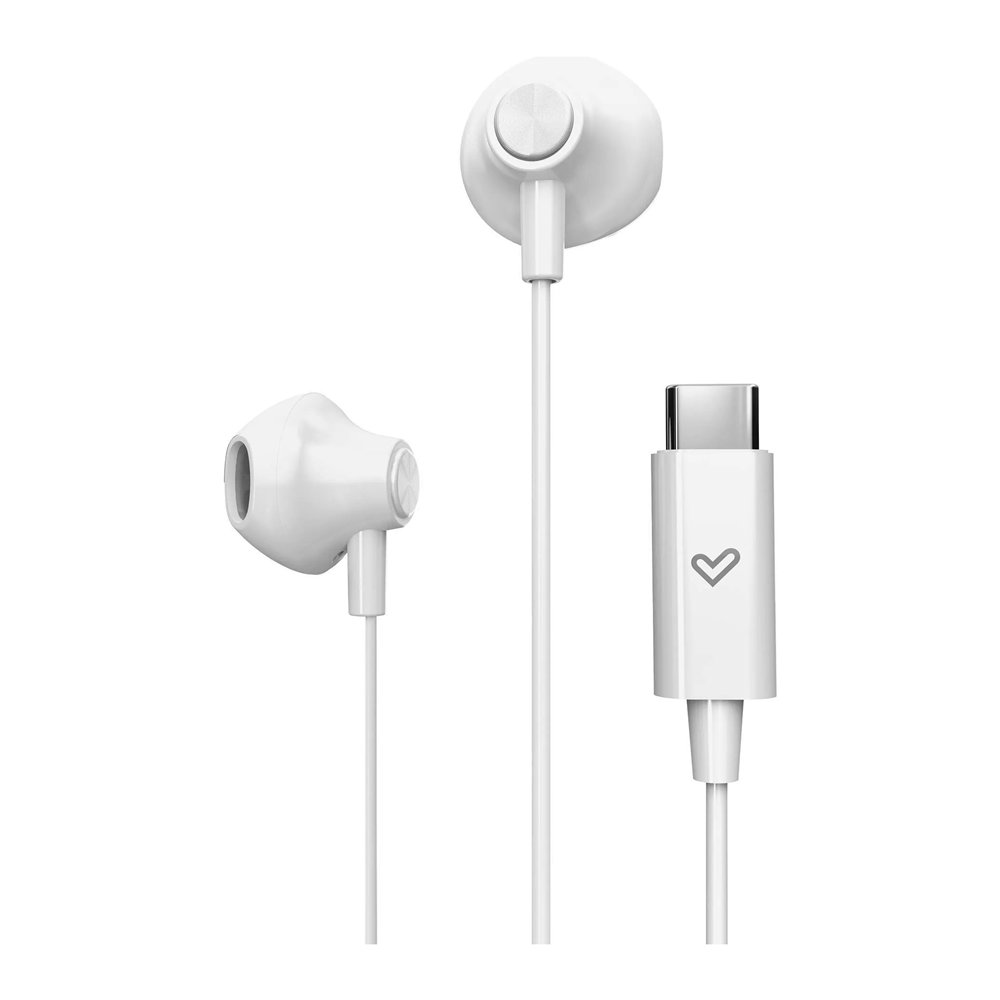 Energy sistem easypods auriculares alámbrico dentro de oído llamadas/música usb tipo c blanco