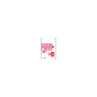 Oxford recambio 100h  20h gratis 4 taladros a4 90gr 5x5 1 banda rosa chicle