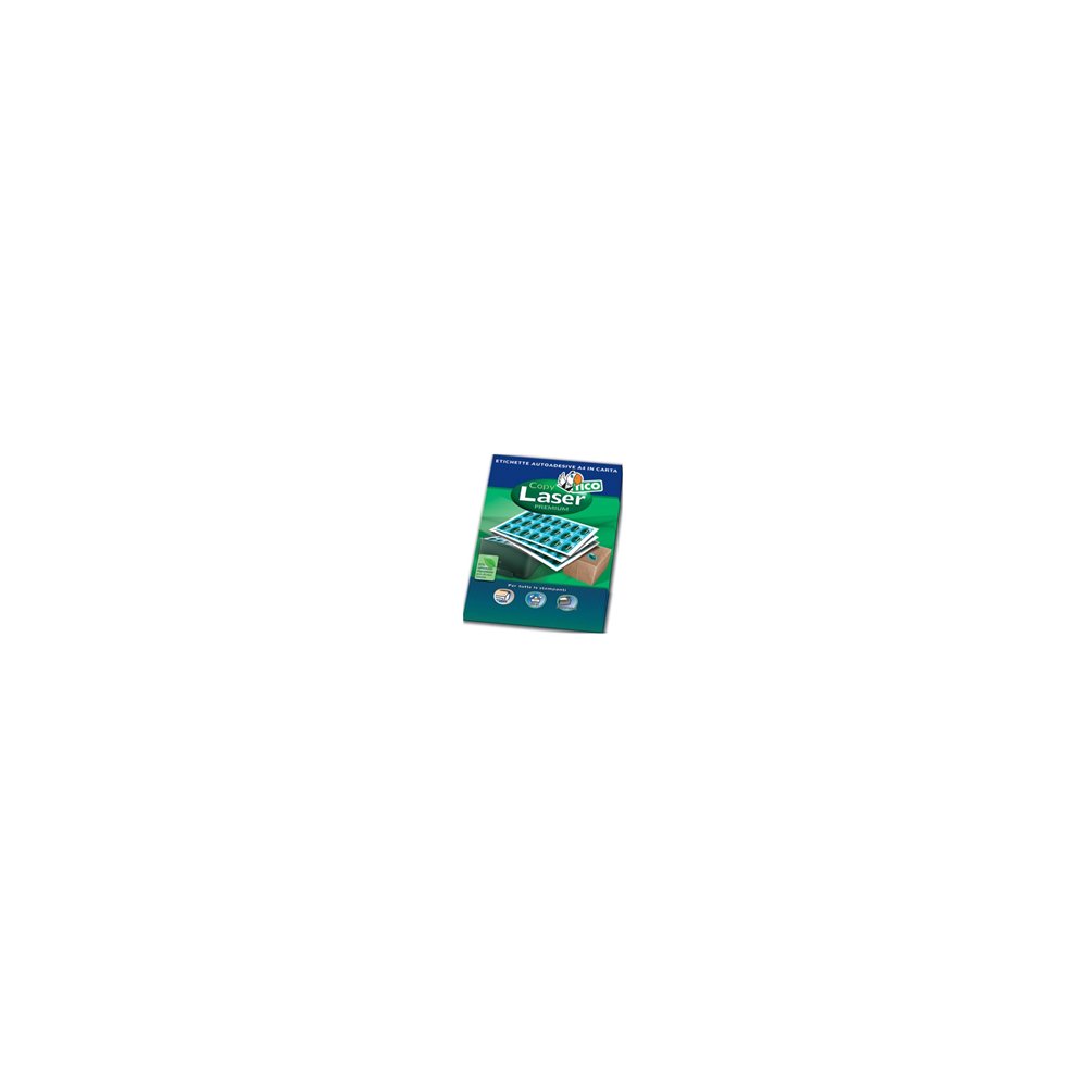 Tico copy laser premium etiqueta autoadhesiva blanco 200 pieza(s)