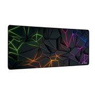 Subblim neon obsidian xl alfombrilla de ratón para juegos negro multicolor
