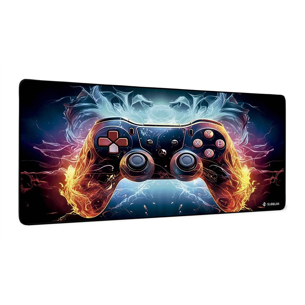 Subblim gamecore xl alfombrilla de ratón para juegos negro multicolor