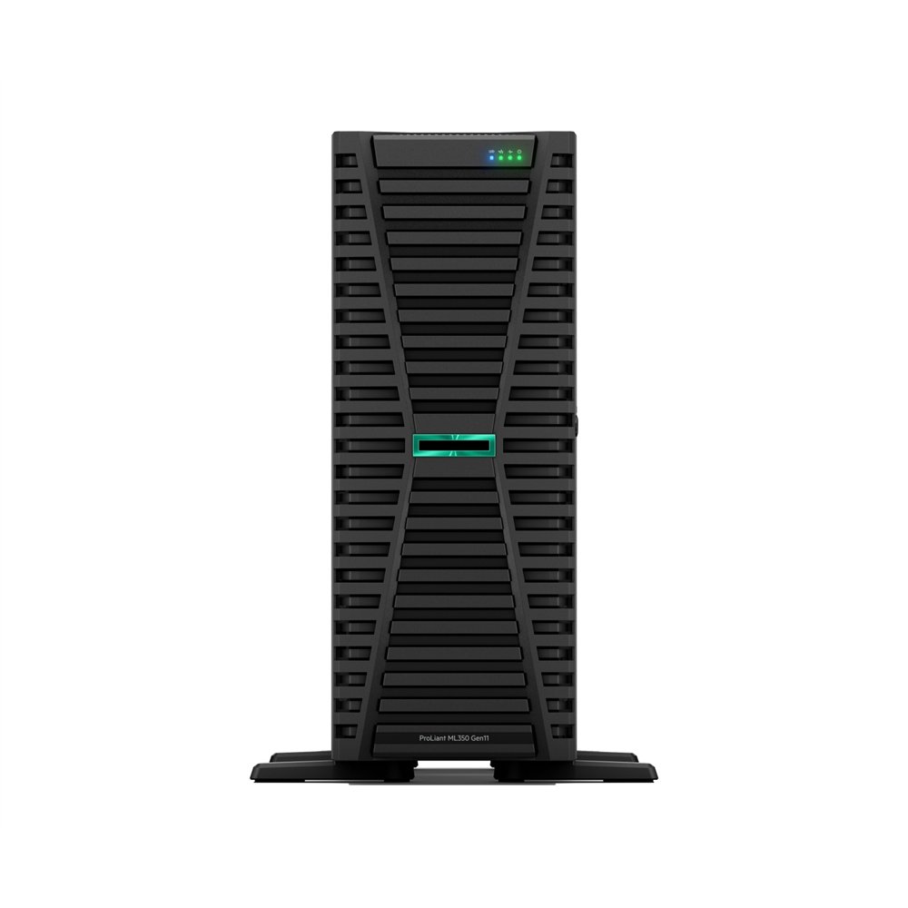 Hpe proliant ml350 gen11 4510 12-core 64gb-r mr408i-o 8sff 2x960gb ssd 2x1000w rps eu server