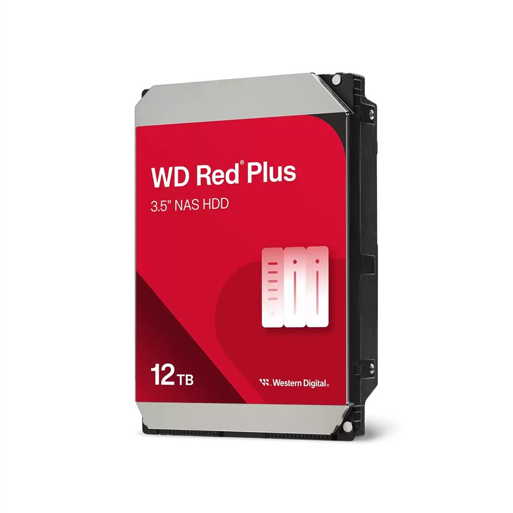 western digital red plus wd120efgx disco duro interno 12 tb 7200 rpm 512 mb 3.5" serial ata iii