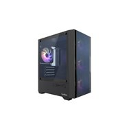 Coolbox gaming caja matx gm220 fusion negra mesh usb-c 32 gen1 sin fte 4 vent argb