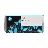Hp cartucho de tinta negra designjet 738 de 300 ml