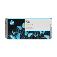 Hp cartucho de tinta amarilla designjet 738 de 300 ml
