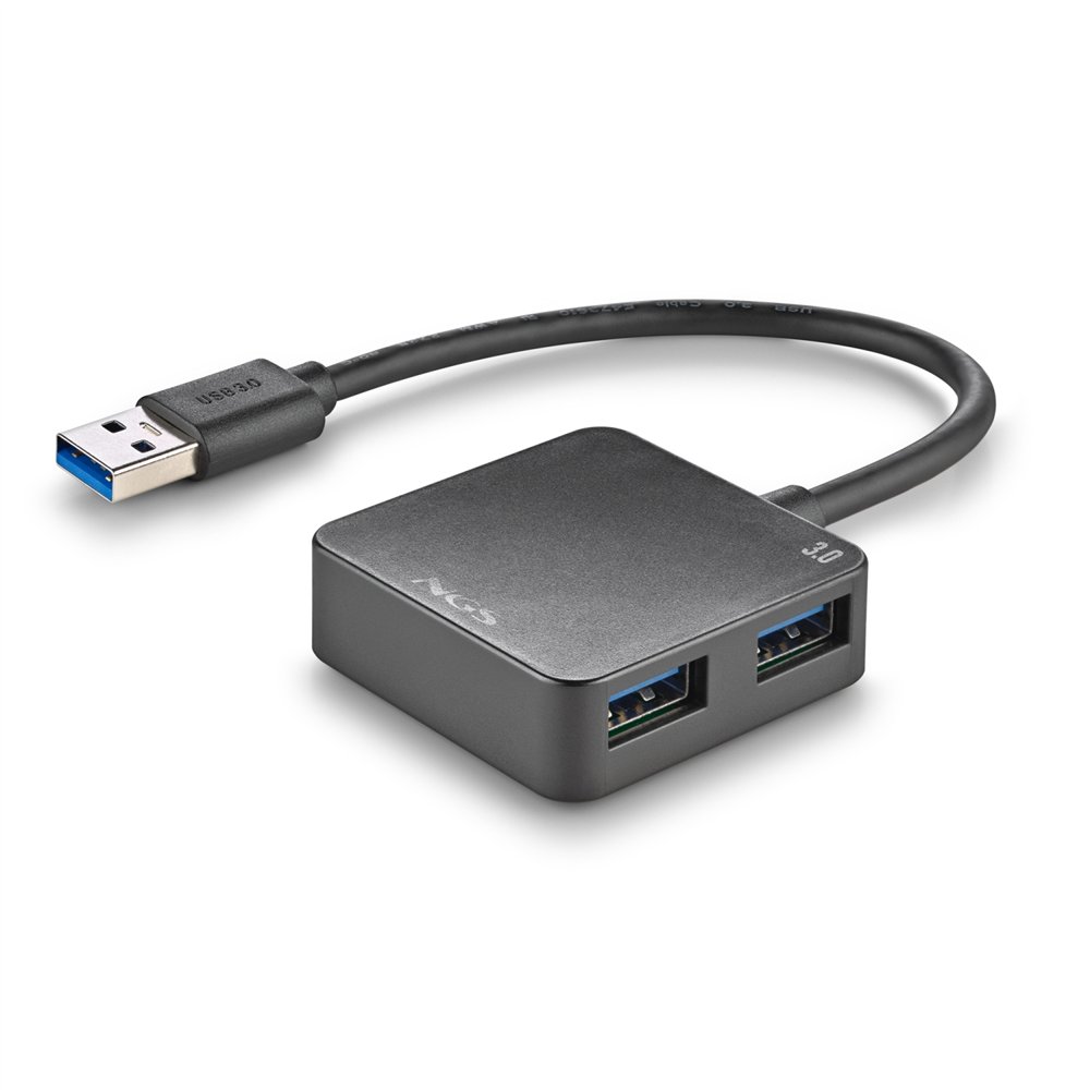 Ngs ihub 30 tiny usb 32 gen 1 (31 gen 1) type-a 5000 mbit/s negro