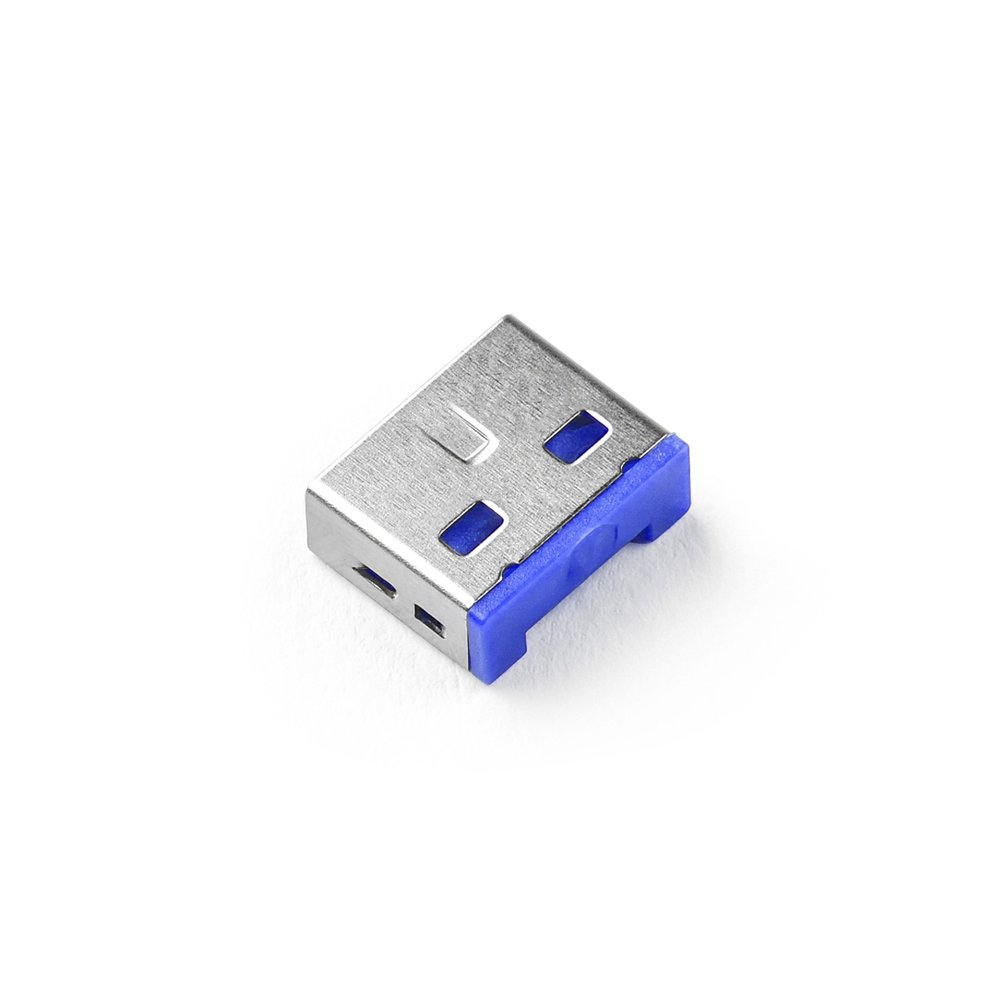 Smartkeeper ul03p1db bloqueador de puerto usb tipo a azul plástico 10 pieza(s)