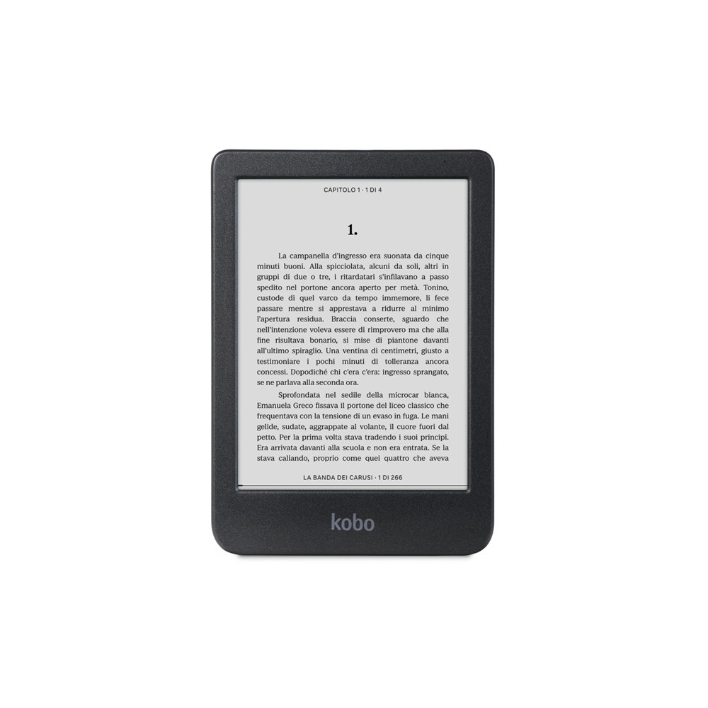 Rakuten kobo clara bw lectore de e-book pantalla táctil 16 gb wifi negro