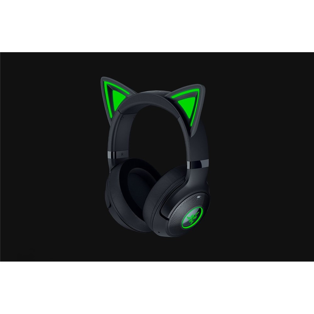 Razer kraken kitty v2 bt auriculares inalámbrico diadema juego bluetooth negro
