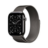 apple watch series 11 oled 46 mm digital 416 x 496 pixeles pantalla táctil 5g titanio wifi gps (satélite)