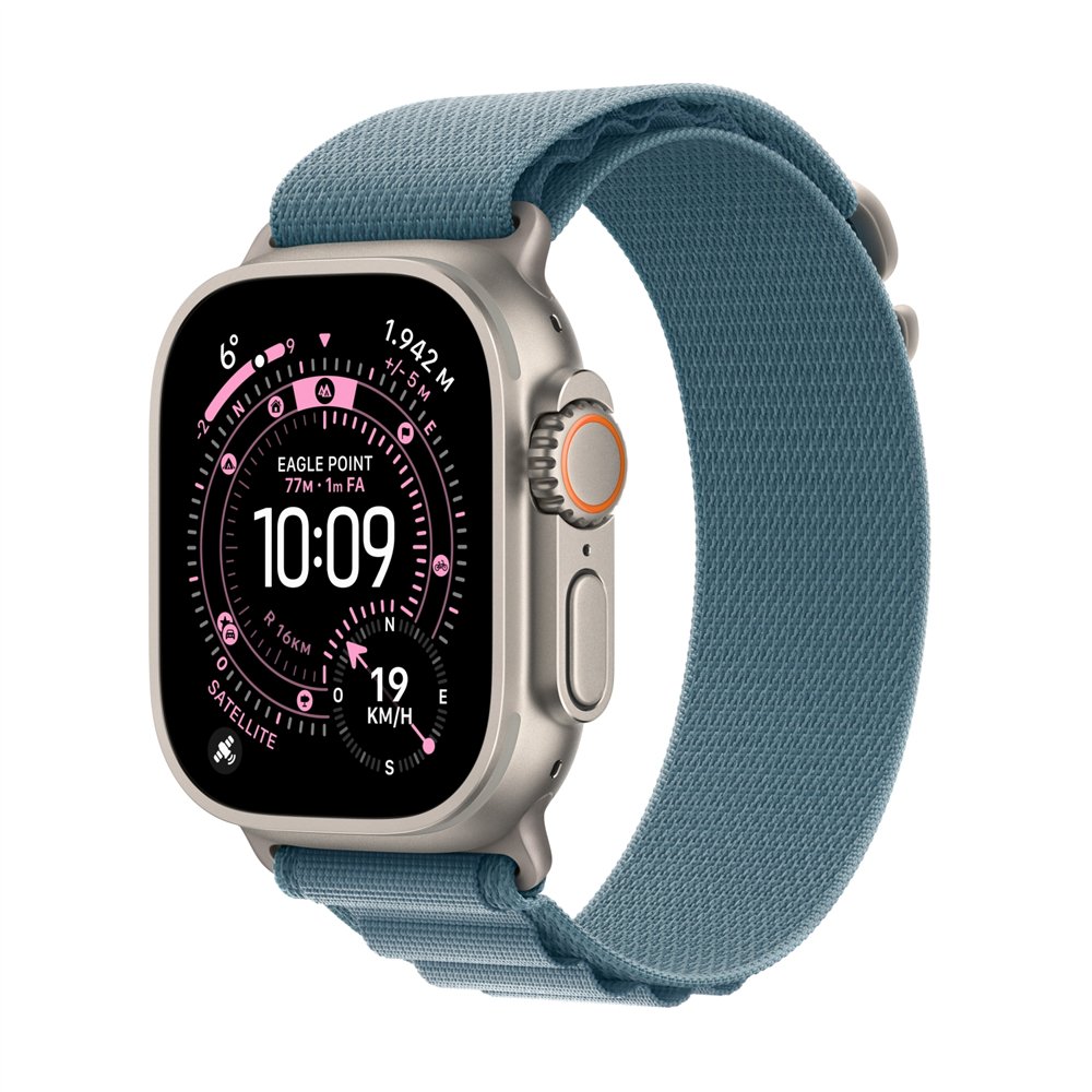 Apple watch ultra 3 oled 49 mm digital 422 x 514 pixeles pantalla táctil 5g titanio wifi gps (satélite)