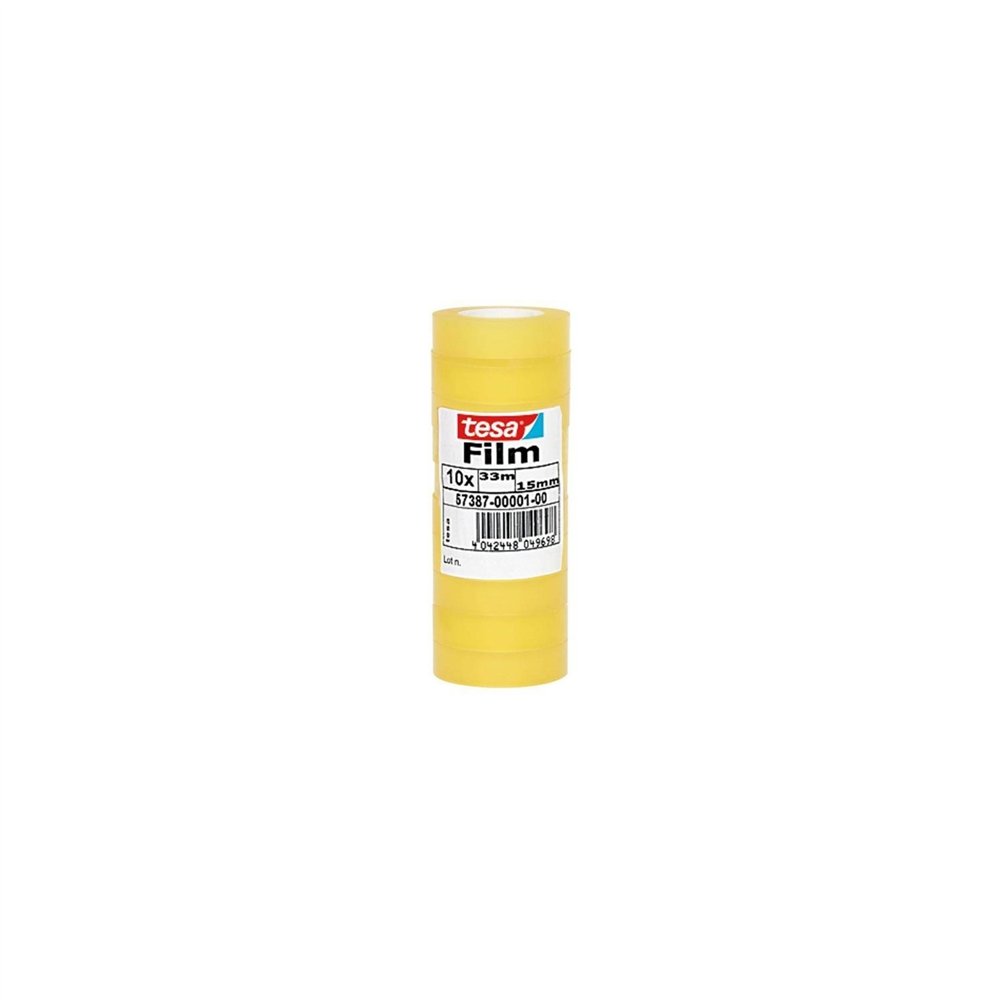 Tesa 57387-00001-00 cinta adhesiva 33 m transparente 10 pieza(s)