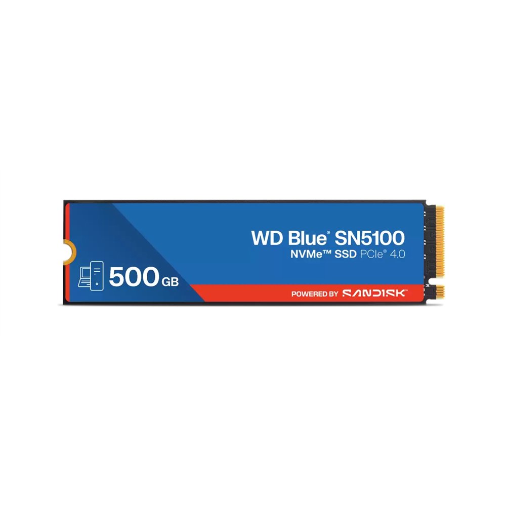 Sandisk wd blue sn5100 500 gb m2 pci express 40 nvme qlc 3d nand