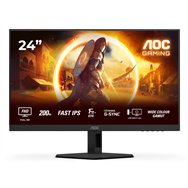 aoc g4 24g4hre pantalla para pc 60,5 cm (23.8") 1920 x 1080 pixeles full hd led negro, rojo