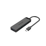 Vention tgkbb hub de interfaz usb 32 gen 1 (31 gen 1) type-c 5000 mbit/s negro