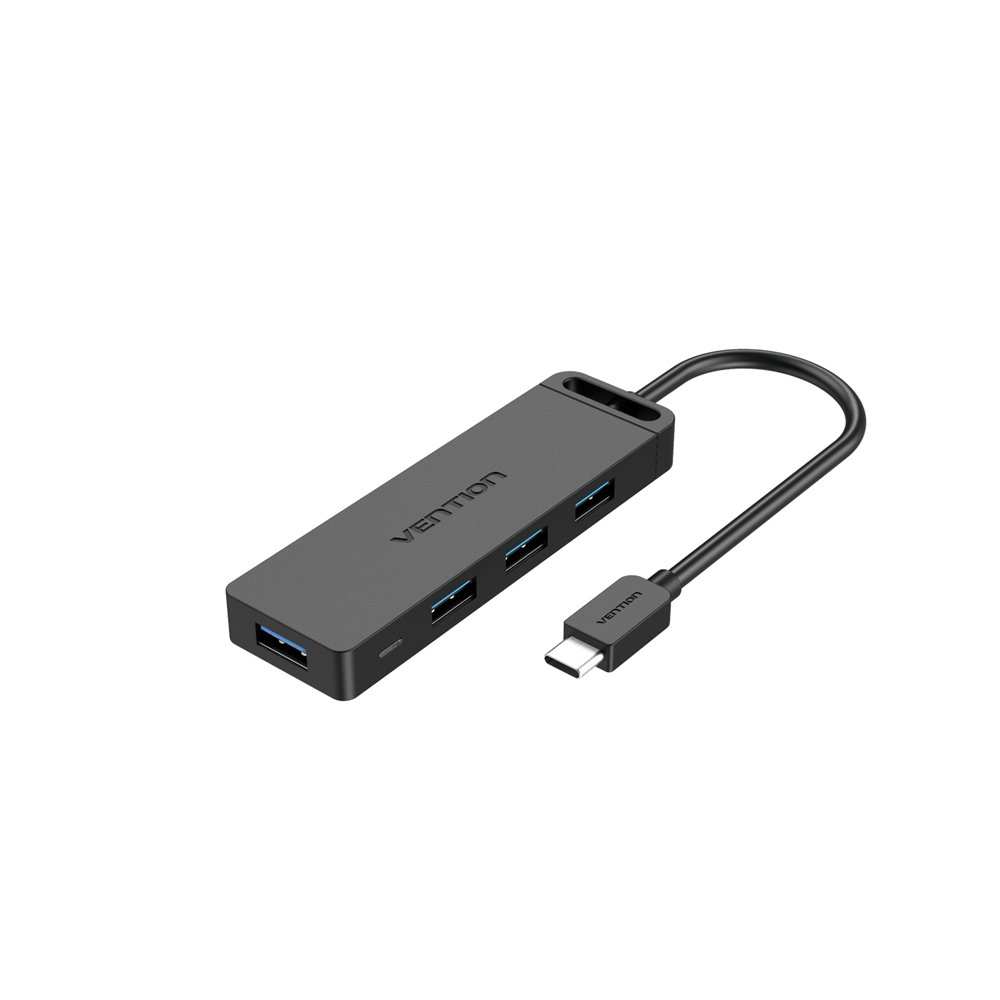 Vention tgkbb hub de interfaz usb 32 gen 1 (31 gen 1) type-c 5000 mbit/s negro