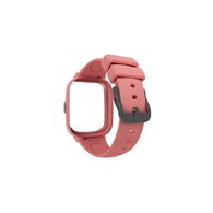 Correa de repuesto lisa color rosa compatible con modelo save watch iconic plus 2 candy candy