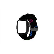 Correa de repuesto estampada multicolor compatible con modelo save watch iconic plus 2 street style