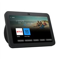 amazon echo show 8 (3ª generación, modelo de 2023) pantalla táctil inteligente antracita